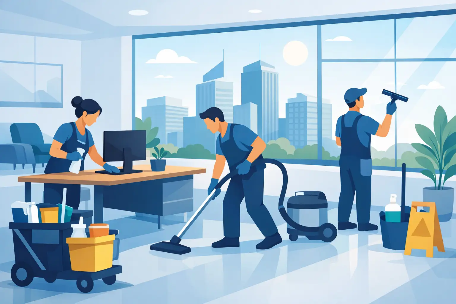 Commercial Cleaning for Southfield Offices