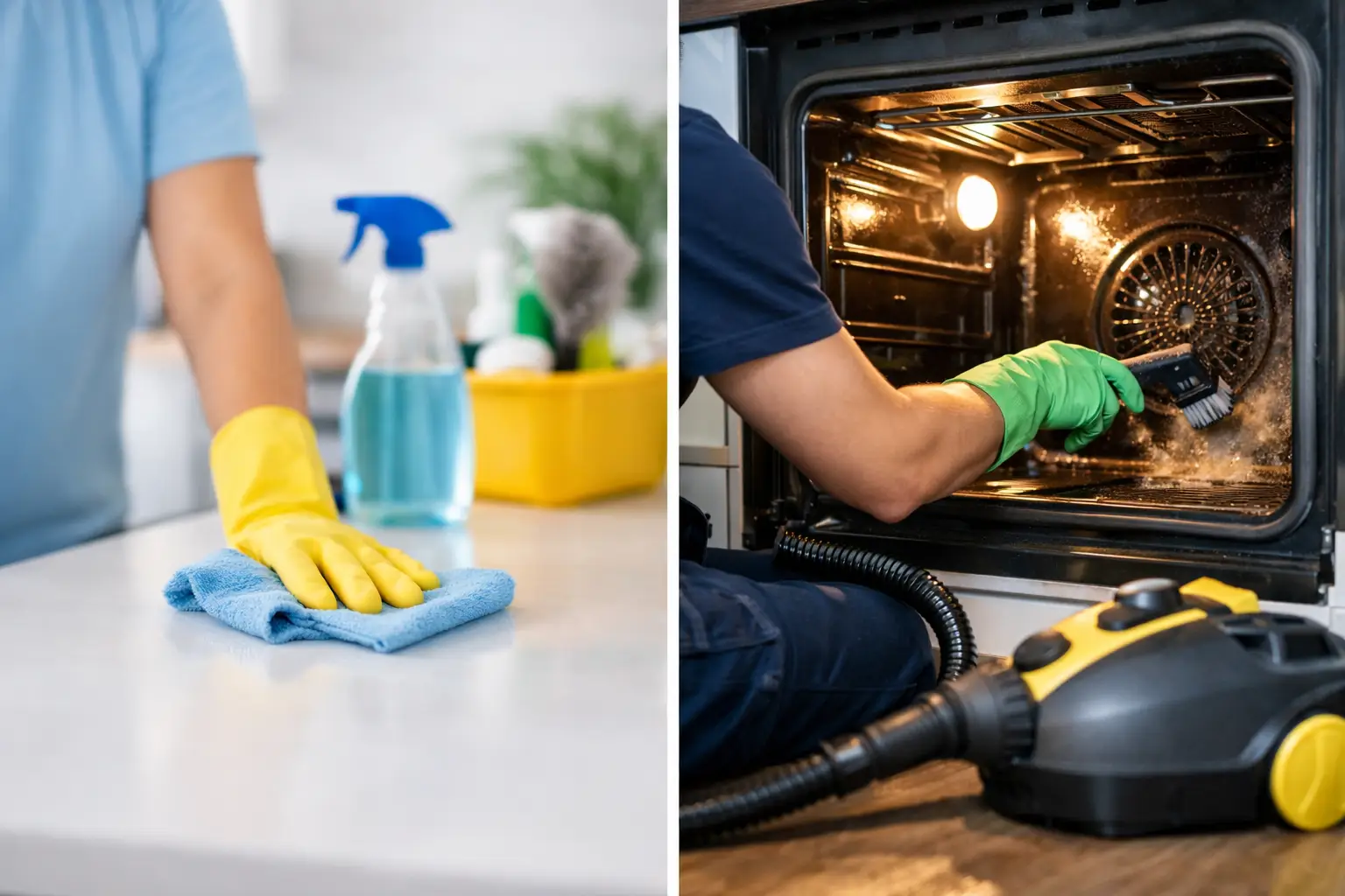 Deep Cleaning vs Standard Cleaning