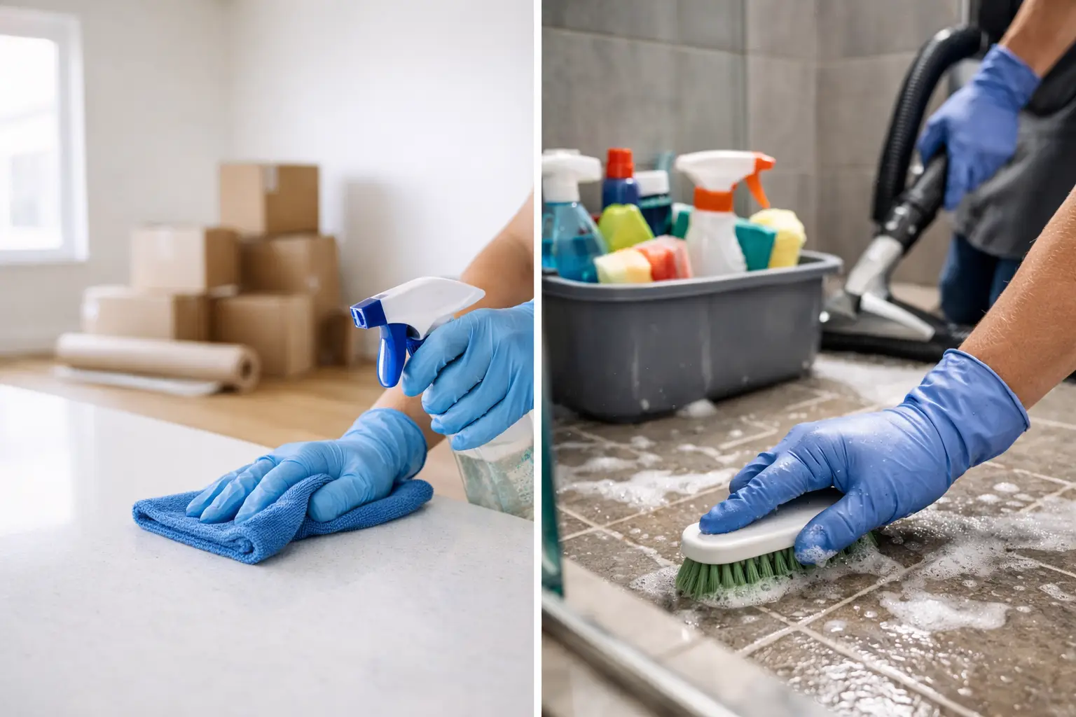Move Out Cleaning vs Deep Cleaning