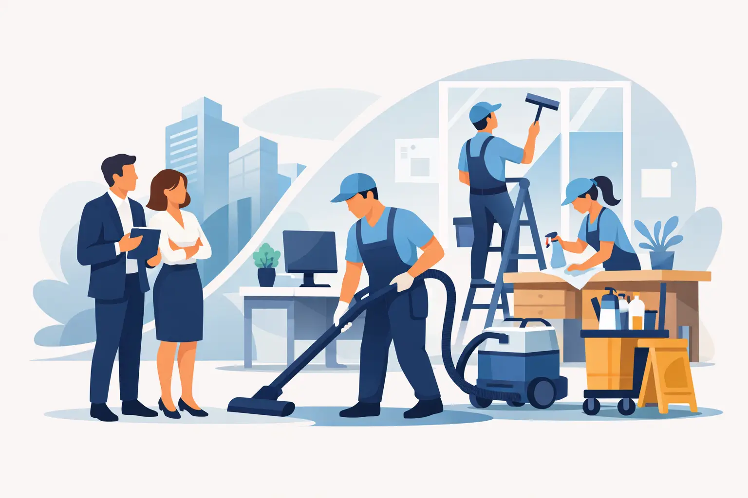 Why Businesses Outsource Cleaning Services