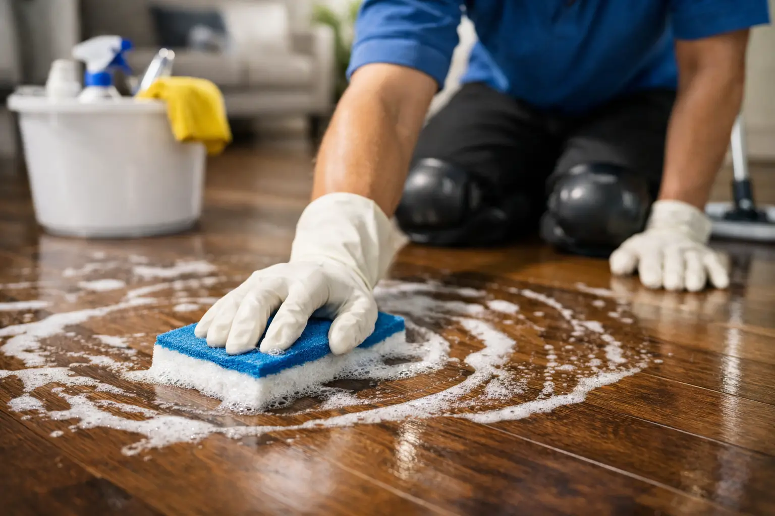 Why Hand Scrubbed Floor Cleaning Works